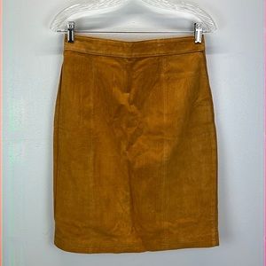 ⭐️Vintage leather skirt Sz 10 Melbourne Country